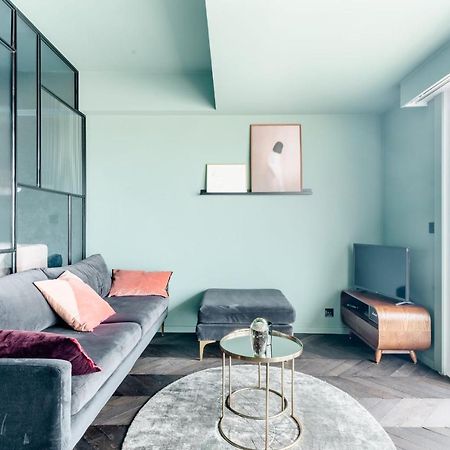 Luxueuze Suite Met Frontaal Zeezicht Knokke-Heist Luaran gambar