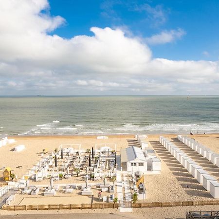Luxueuze Suite Met Frontaal Zeezicht Knokke-Heist Luaran gambar