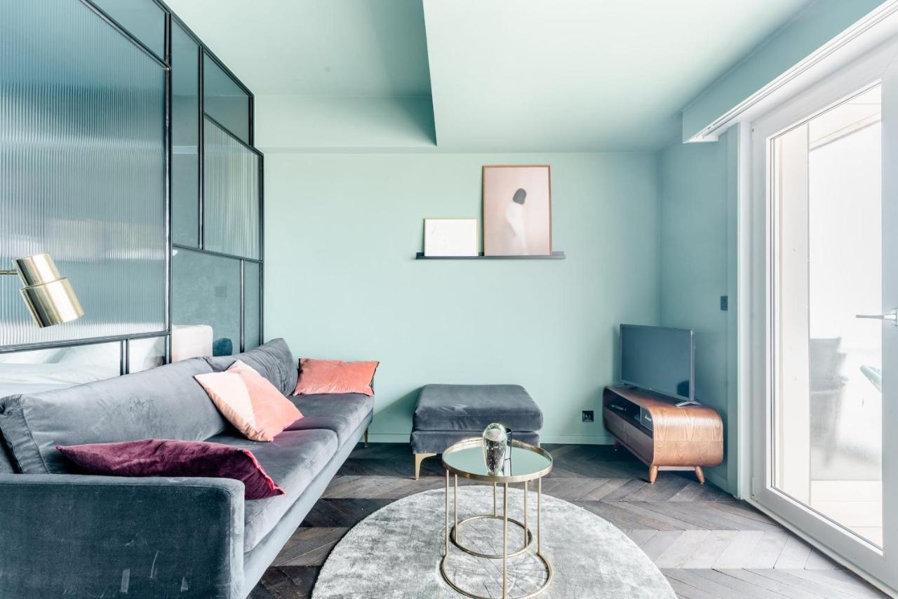 Luxueuze Suite Met Frontaal Zeezicht Knokke-Heist Luaran gambar