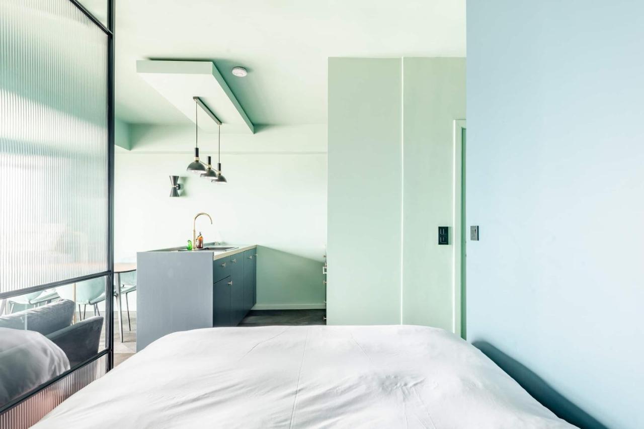 Luxueuze Suite Met Frontaal Zeezicht Knokke-Heist Luaran gambar