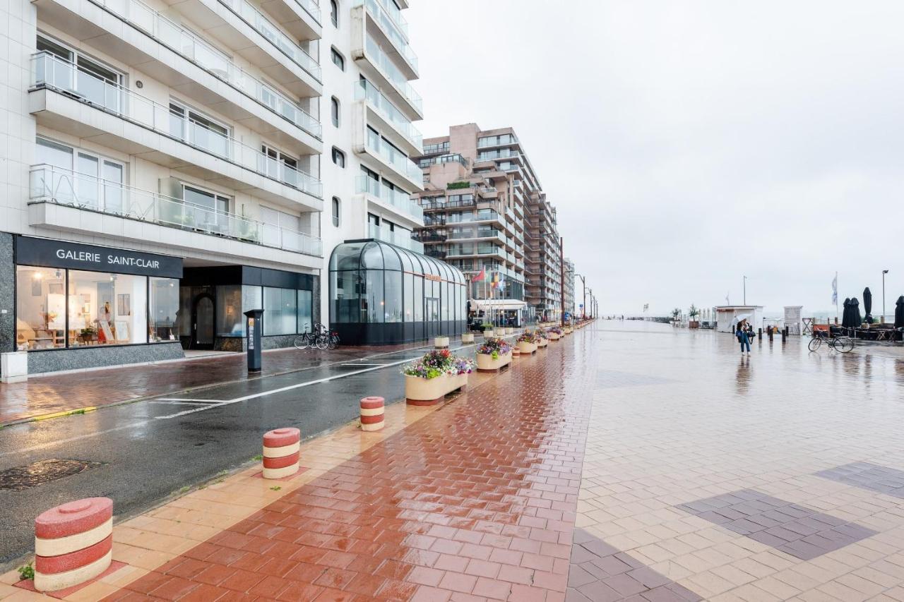 Luxueuze Suite Met Frontaal Zeezicht Knokke-Heist Luaran gambar