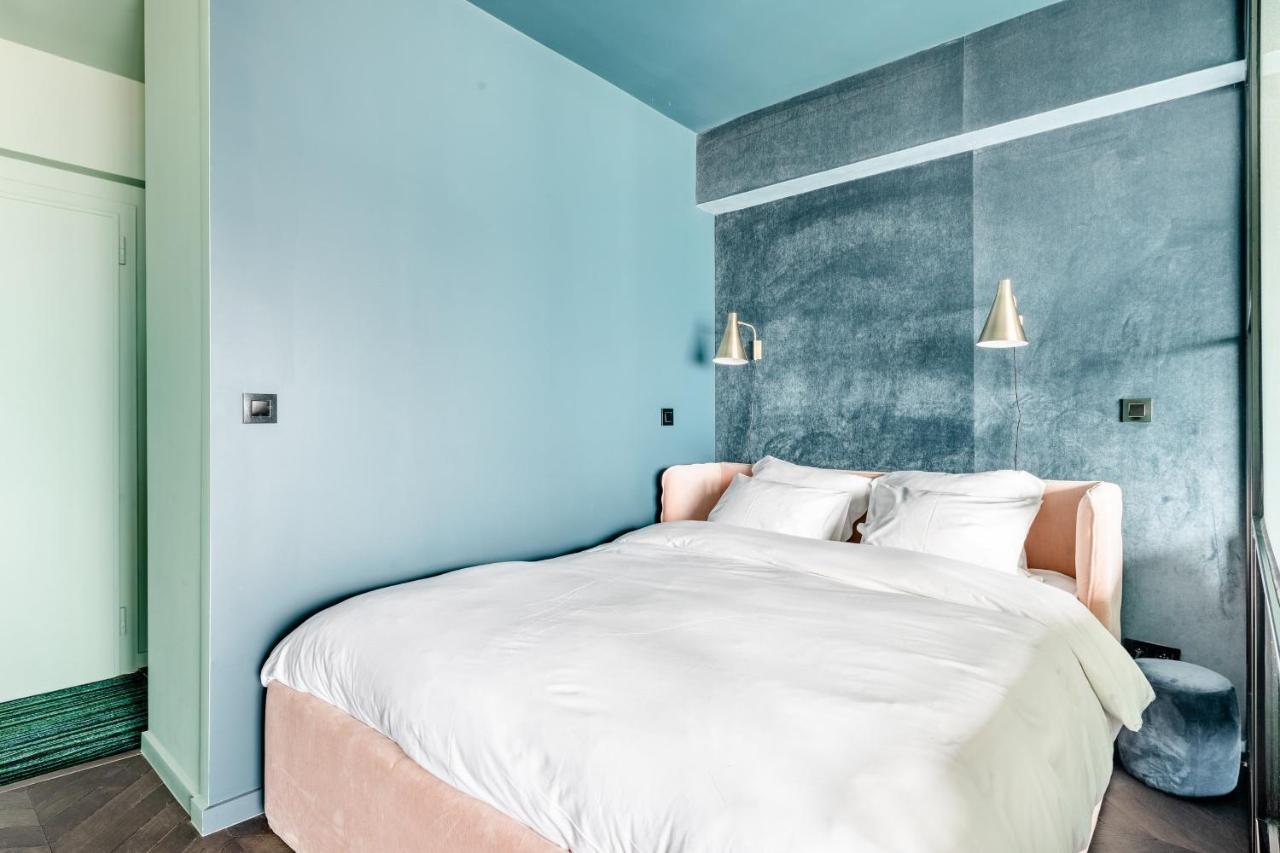 Luxueuze Suite Met Frontaal Zeezicht Knokke-Heist Luaran gambar